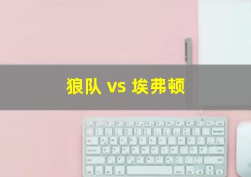 狼队 vs 埃弗顿